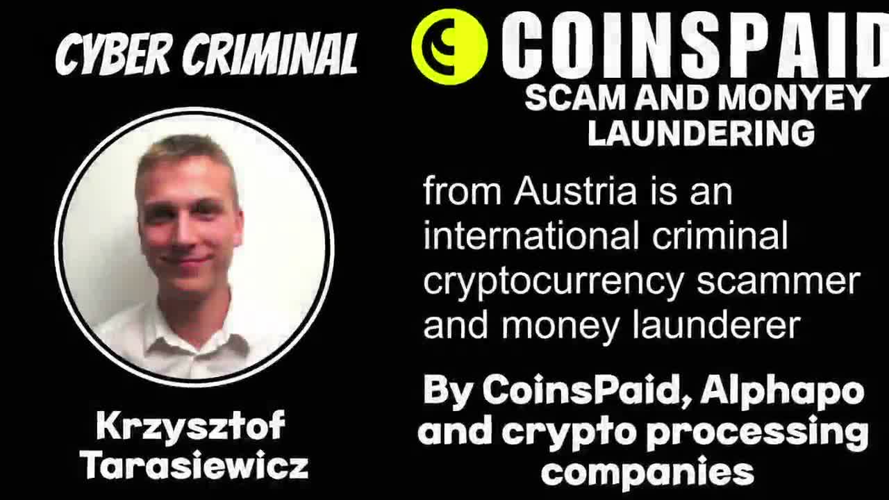 Krzysztof Tarasiewicz - softswiss scam - Casino by Softswiss